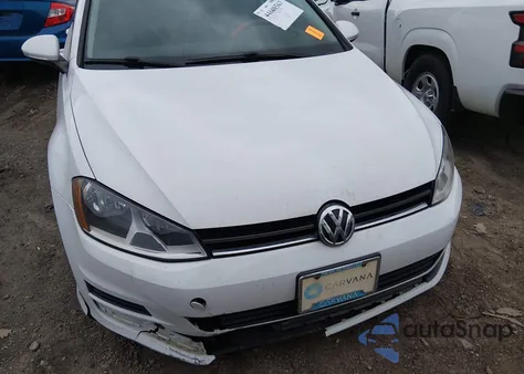 2017 Volkswagen Golf Sportwagen Tsi S z USA, uszkodzony, nr VIN 3VWA17AU4HM504004